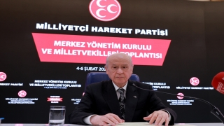 MHP Genel Başkanı Bahçeli, partisinin Kızılcahamam toplantısının kapanışında konuştu: (1)