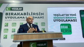 Yeşilay ”Bırakabilirsin” uygulamasını Sigarayı Bırakma Günü’nde tanıttı