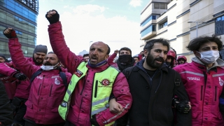 İstanbul’da motorlu kuryelerin protestosu 10. gününde sürüyor