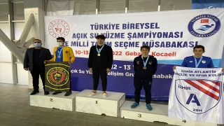 Türkiye Bireysel Açık Su Yüzme Kış Şampiyonası, Gebze’de yapıldı