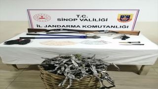 Sinop’ta kablo hırsızlığı operasyonunda 5 zanlı yakalandı