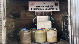 Mersin’de usulsüz satılan 33 bin 200 litre akaryakıt ele geçirildi