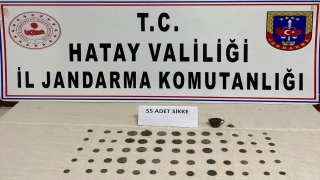 Hatay’da evinde 55 sikke bulunan şüpheli gözaltına alındı