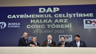 Borsa İstanbul’da gong Dap Gayrimenkul için çaldı