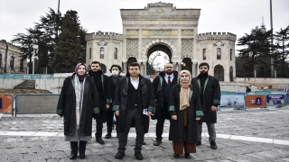 İstanbul’da avukatlardan 28 Şubat protestosu