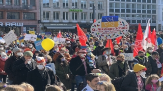 Köln’de ”Barış Yürüyüşü” yapıldı 