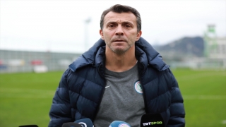 Çaykur Rizespor Teknik Direktörü Bülent Korkmaz: ”Kazanma serisi yakalamamız lazım”