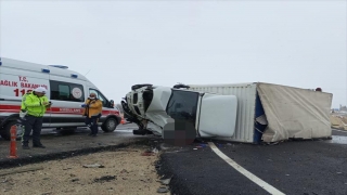 Kırşehir’de tırla çarpışan kamyonetin sürücüsü öldü