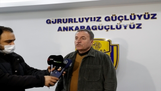 MKE Ankaragücü Kulübü Başkanı Faruk Koca temkinli konuştu: