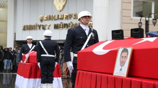 Şanlıurfa’da şehit olan 2 polisin cenazeleri törenle memleketlerine uğurlandı