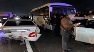 Yalova’da zincirleme trafik kazasında 1 kişi yaralandı