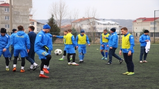 Ukraynalı işitme engelli futbolcular Tekirdağ’da olimpiyatlara hazırlanıyor