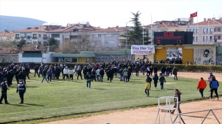 Muğla’da amatör lig maçında kavga çıktı