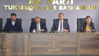 Hakkari’de AK Parti binasına yapılan taşlı saldırıya tepki