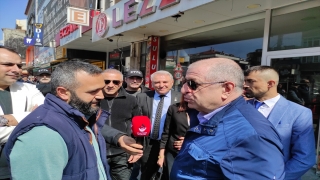 Zafer Partisi Genel Başkanı Özdağ, Arnavutköy’de esnafı ziyaret etti