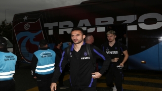 Trabzonspor kafilesi, Gaziantep’e gitti