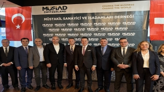 İsviçre’deki Türk iş insanları MÜSİAD’ın iftarında buluştu