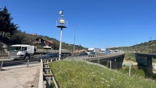 Anadolu Otoyolu’nun Kocaeli kesiminde trafik kazası ulaşımı aksattı