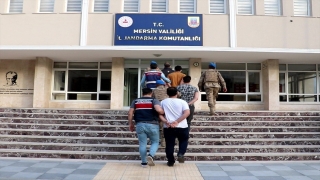 Mersin’de bombalı eylem hazırlığında oldukları tespit edilen 6 terörist yakalandı