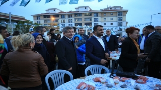 Davutoğlu, partisinin Kırklareli İl Başkanlığınca düzenlenen iftar programına katıldı