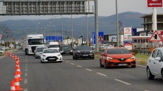 BalıkesirÇanakkale kara yolunda bayram öncesi trafik denetimi yapıldı