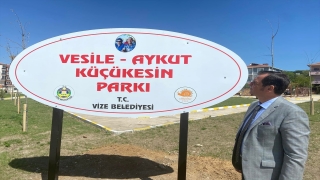 Kırklareli’nde öldürülen emekli öğretmen çiftin ismi çocuk parkına verildi