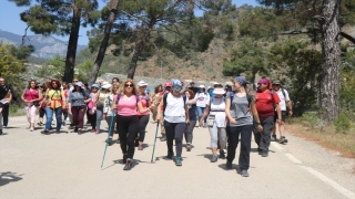 Doğaseverler, Likya Yolu’nda buluştu