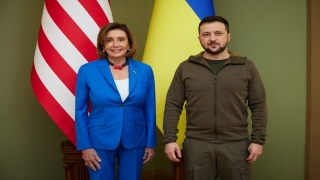 Zelenskiy, Ukrayna’ya gelen ABD Temsilciler Meclisi Başkanı Pelosi ile görüştü