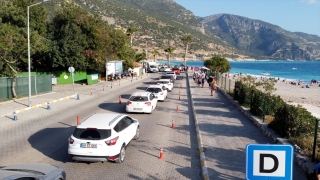 Muğla’nın turistik ilçelerinde bayram trafiği yoğunluğu