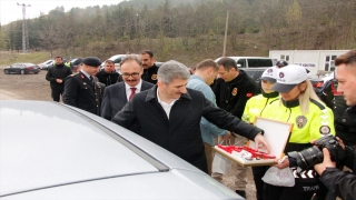 İçişleri Bakan Yardımcısı İnce, trafik denetimine katıldı: