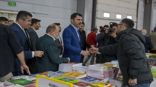 Bakan Kurum, Erzurum 2022 Kitap Fuarı’nın açılışında konuştu: