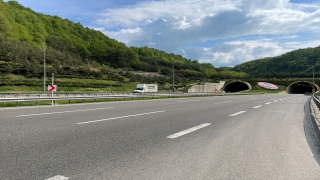 Anadolu Otoyolu’nun Bolu Dağı geçişinde viyadük bakım çalışması başlatıldı