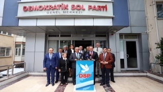 TDP Genel Başkanı Sarıgül, DSP’yi ziyaret etti: