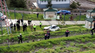 Erzurum’da devrilen otomobilin sürücüsü hayatını kaybetti