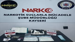 Kayseri’de uyuşturucu operasyonunda 2 kardeş yakalandı