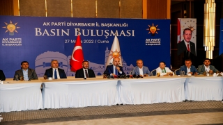 AK Parti’li Kurtulmuş, Diyarbakır’da ”Basın Buluşması” toplantısında konuştu: (1)