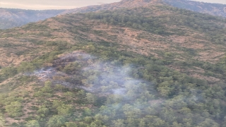 GÜNCELLEME Fethiye’de yıldırım düşmesi sonucu ormanlık alanda çıkan yangın kontrol altında