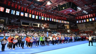 57. Avrupa Büyükler Karate Şampiyonası’nın açılış seremonisi yapıldı