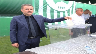 Giresunspor Kulübü Başkanlığı’na Hakan Karaahmet yeniden seçildi