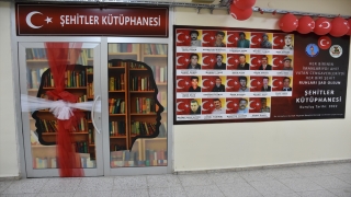 Şırnak’ta 19 şehit adına oluşturulan ”Şehitler Kütüphanesi” açıldı