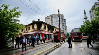 Eskişehir’de yangın çıkan otel kullanılamaz hale geldi