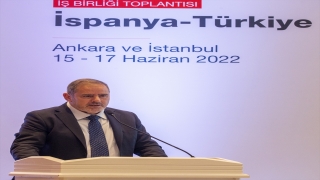 Başkentte Türkiyeİspanya İş Birliği Toplantısı başladı