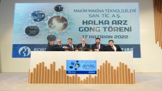 Borsa İstanbul’da gong Makim Makina için çaldı