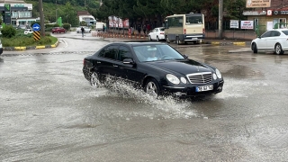 Karabük’te sağanak etkili oldu