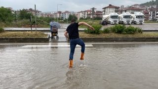 Bartın ve Sakarya’da sağanak etkili oldu