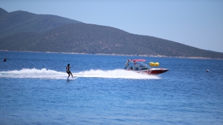 Türkiye Su Jeti ve Flyboard Şampiyonası Bodrum’da başladı