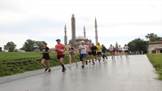 Edirne’de ”Selimiye Farkındalık Koşusu” düzenlendi