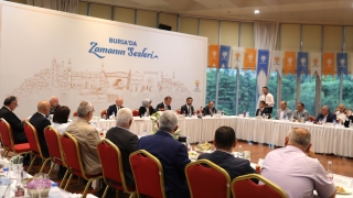 AK Parti’li Zengin, Bursa’da hemşehri derneklerinin temsilcileriyle buluştu: