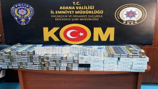 Adana’da 3 milyon 432 bin makaron ele geçirildi