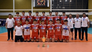 18 Yaş Altı Erkek Voleybol Milli Takımı Balkan şampiyonu oldu 